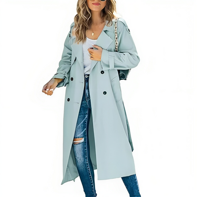 Elegant vindjakke Trenchcoat for kvinner