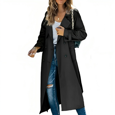 Elegant vindjakke Trenchcoat for kvinner
