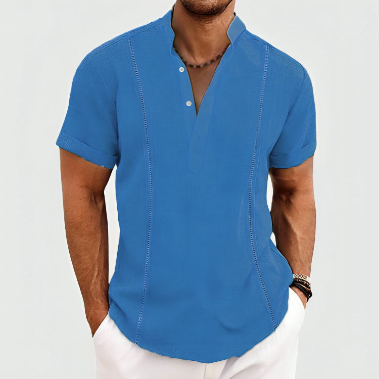Stilig button-down-skjorte for menn