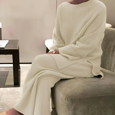 Varmt loungewear-sett for kvinner