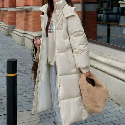 Casual varm dunjakke for kvinner