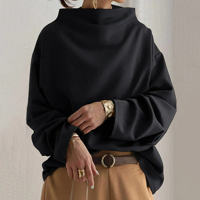 Elegant og stilig langermet genser for kvinner