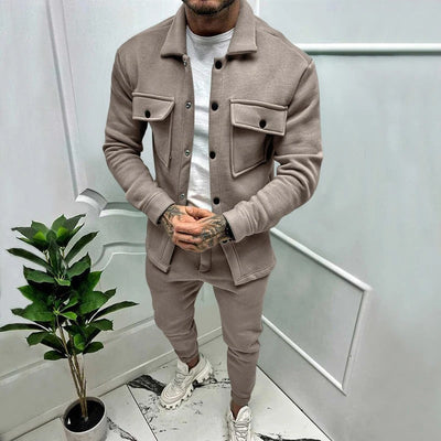 Stilig, solid elegansesett for menn