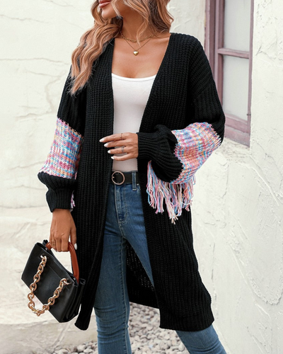 Stilig, løststrikket cardigan for kvinner