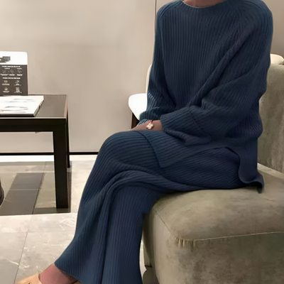 Varmt loungewear-sett for kvinner