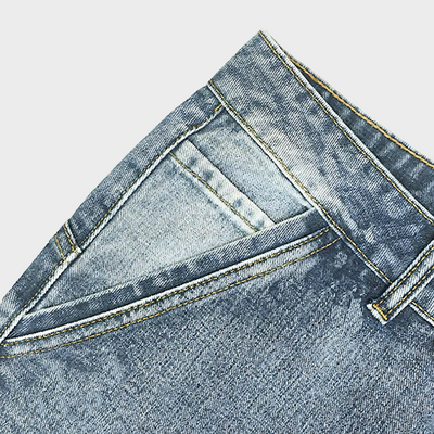 Stretchy bikerjeans for menn