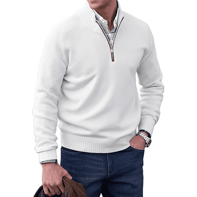 Cleto™ - Elegant genser med glidelås