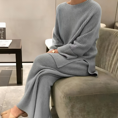 Varmt loungewear-sett for kvinner