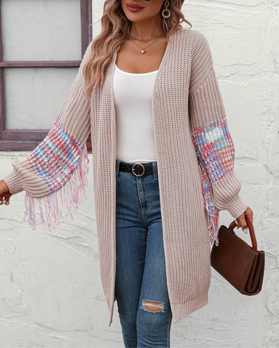 Stilig, løststrikket cardigan for kvinner