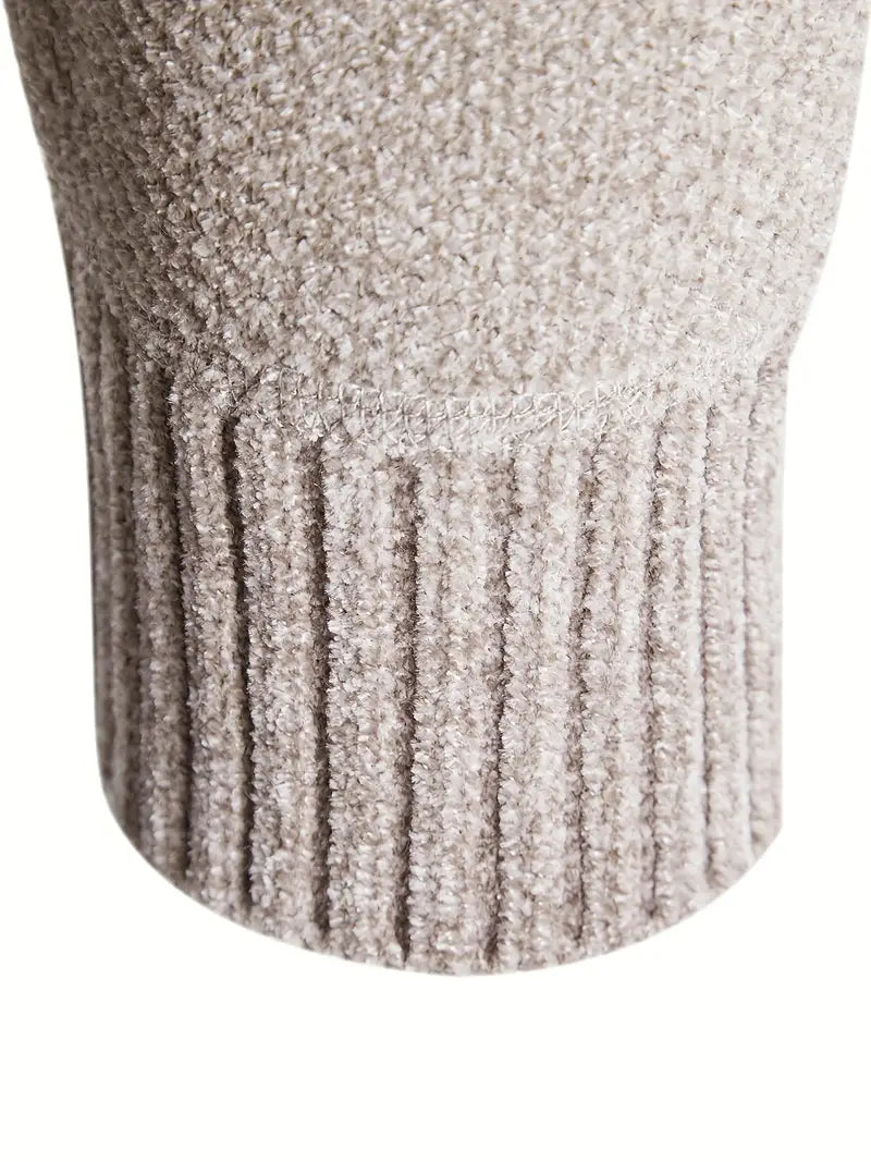 CozyKnit Pro - Fleecevest med hette for menn