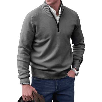 Cleto™ - Elegant genser med glidelås