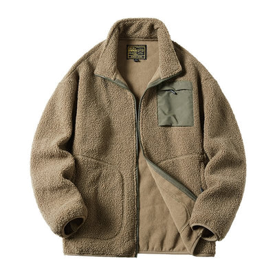 Retro høst varm kasjmirfrakk utkledning