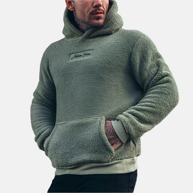 Björn - Hettegenser i fleece