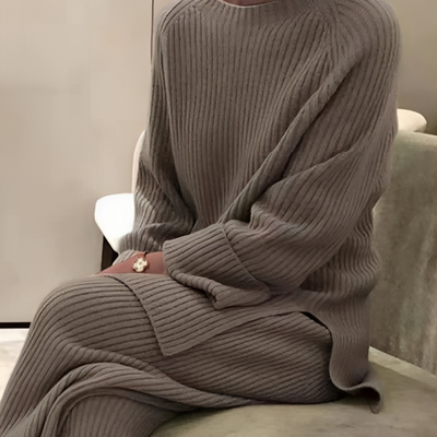 Varmt loungewear-sett for kvinner