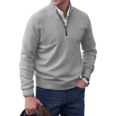 Cleto™ - Elegant genser med glidelås