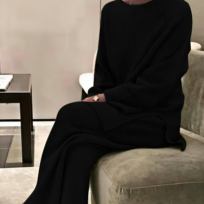 Varmt loungewear-sett for kvinner