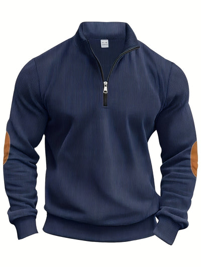 Breno™ - Elegant genser med halv glidelås (1+1 GRATIS)