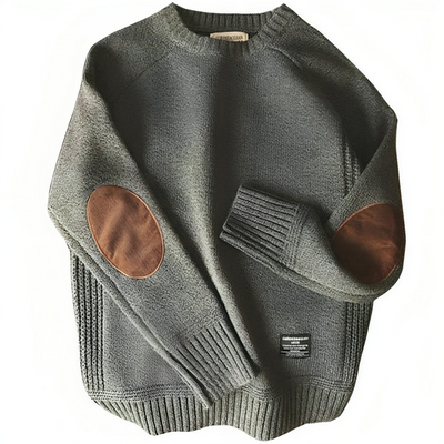 Overdimensjonert patchworkgenser for menn