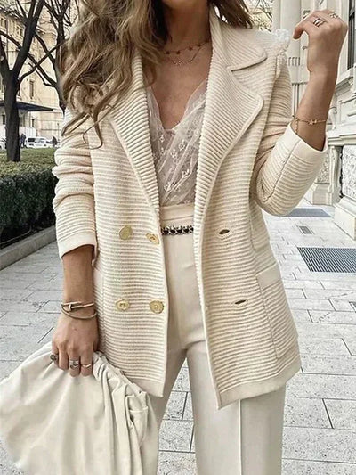 Elegant khakifarget blazervest