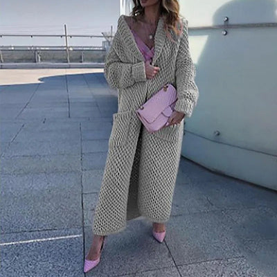 Daisy - Elegant, lang og løs kofta
