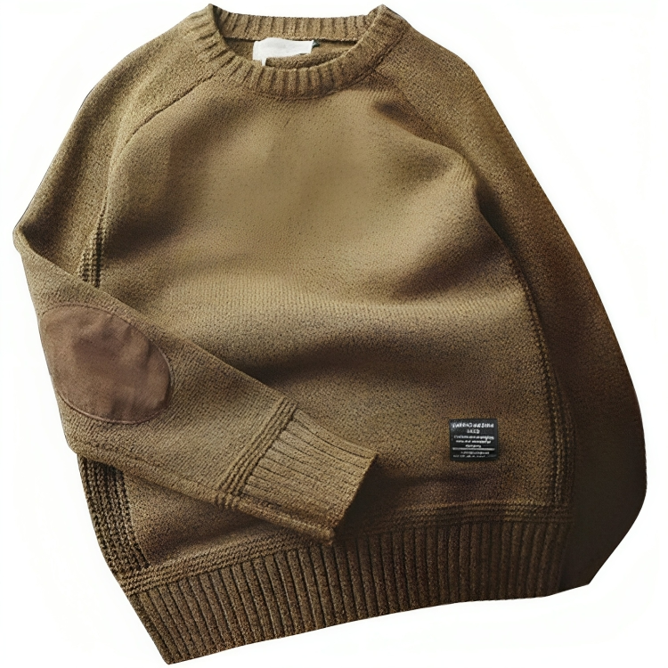 Overdimensjonert patchworkgenser for menn