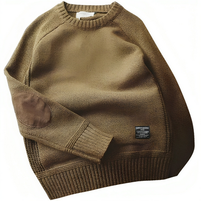 Overdimensjonert patchworkgenser for menn