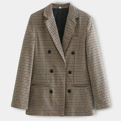 Blazer med doble knapper