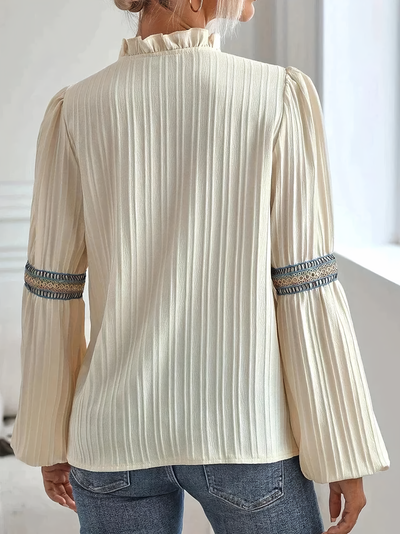 Cora™ Bluse med blonder
