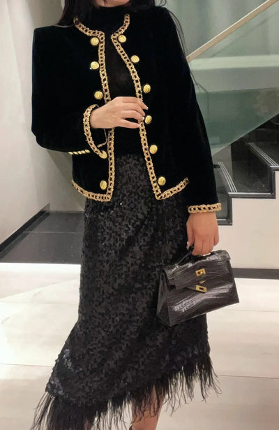 Elegant blazerjakke for kvinner