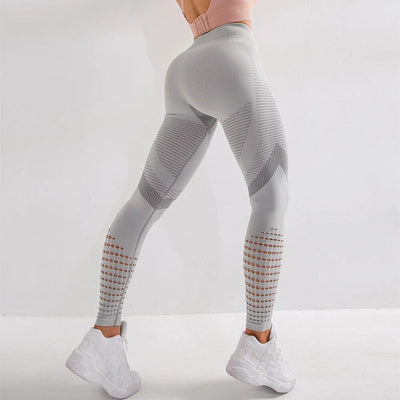 Elastiske yogabukser for kvinner