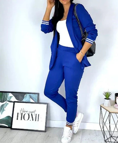 Blazer med doble knapper Buksedress