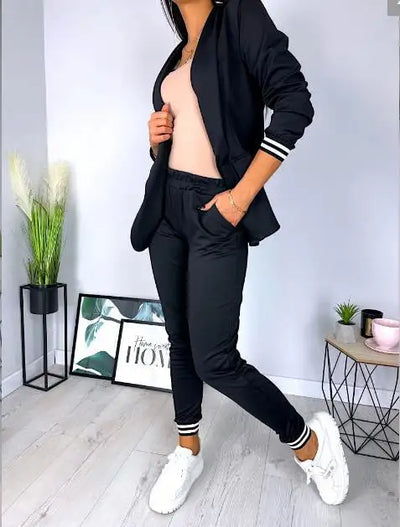 Blazer med doble knapper Buksedress