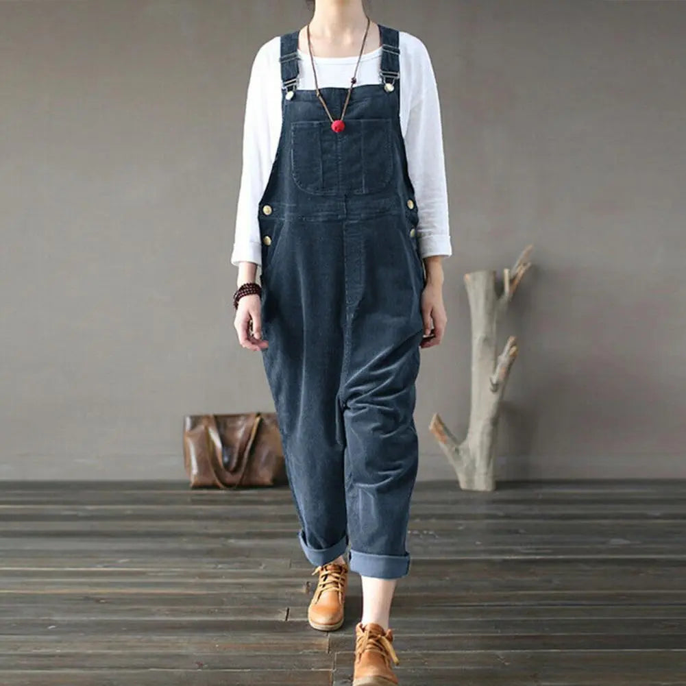 Sommerlig casual jumpsuit for kvinner