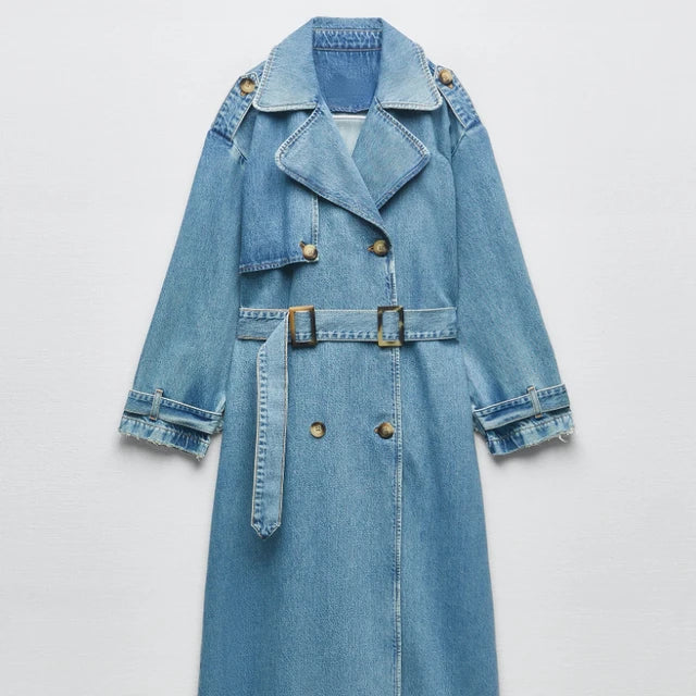 Trenchcoats i denim