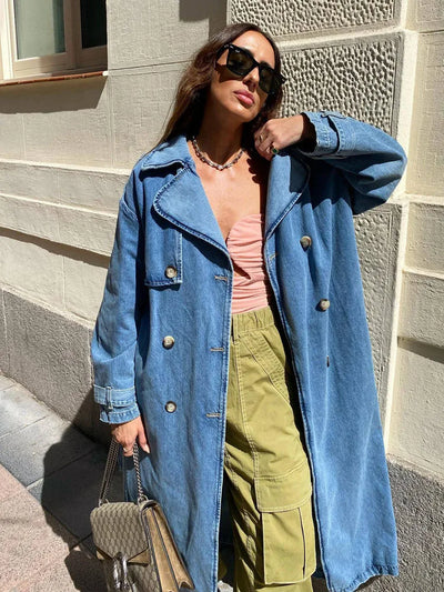 Trenchcoats i denim
