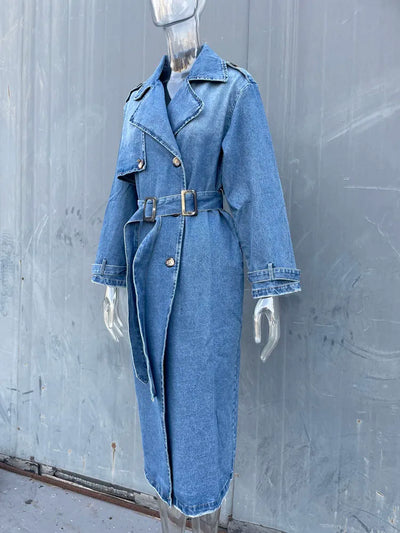 Trenchcoats i denim