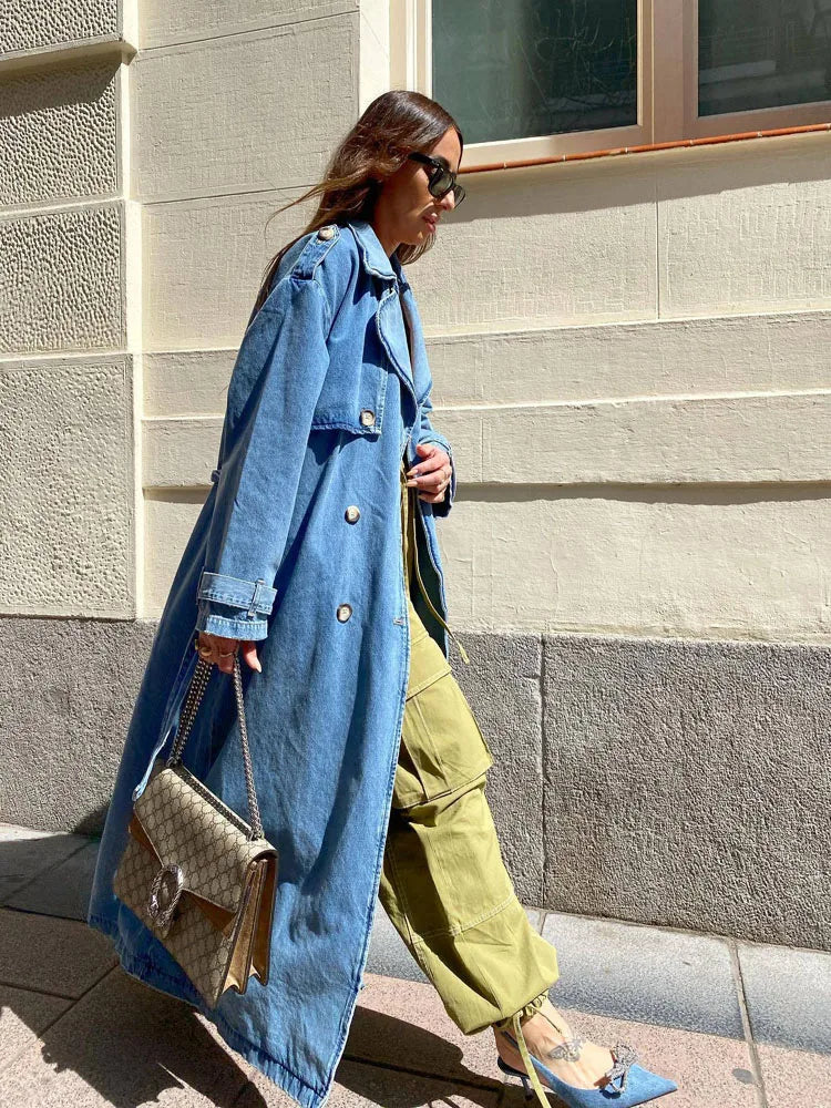 Trenchcoats i denim