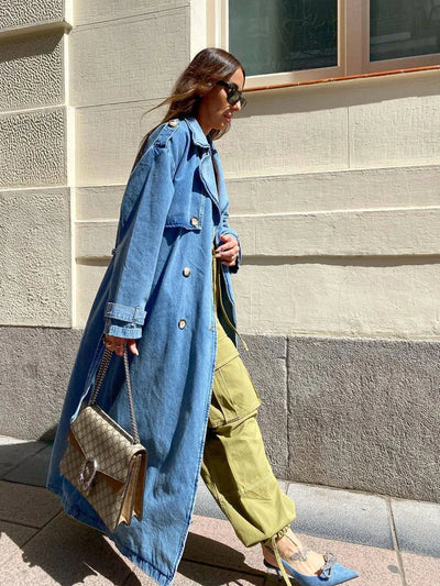 Trenchcoats i denim