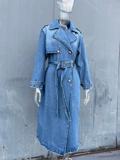 Trenchcoats i denim