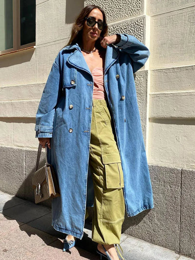 Trenchcoats i denim
