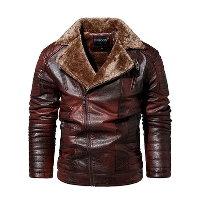 Skinnjakke herre med fleece
