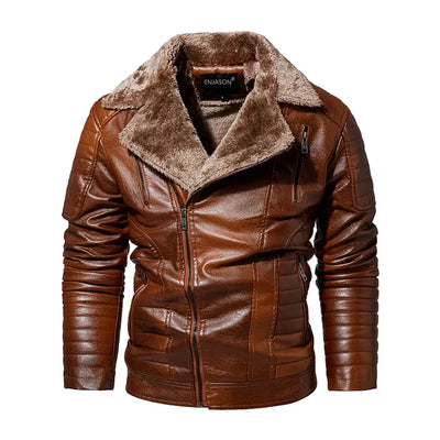 Skinnjakke herre med fleece
