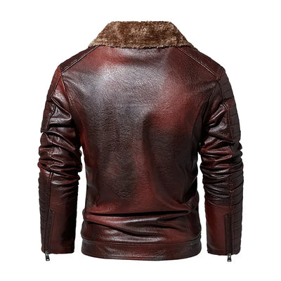 Skinnjakke herre med fleece
