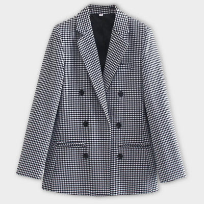 Blazer med doble knapper