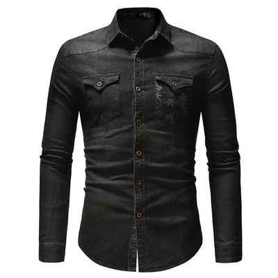 Denimskjorte