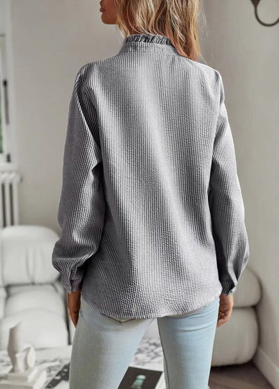 Elegant langermet bluse
