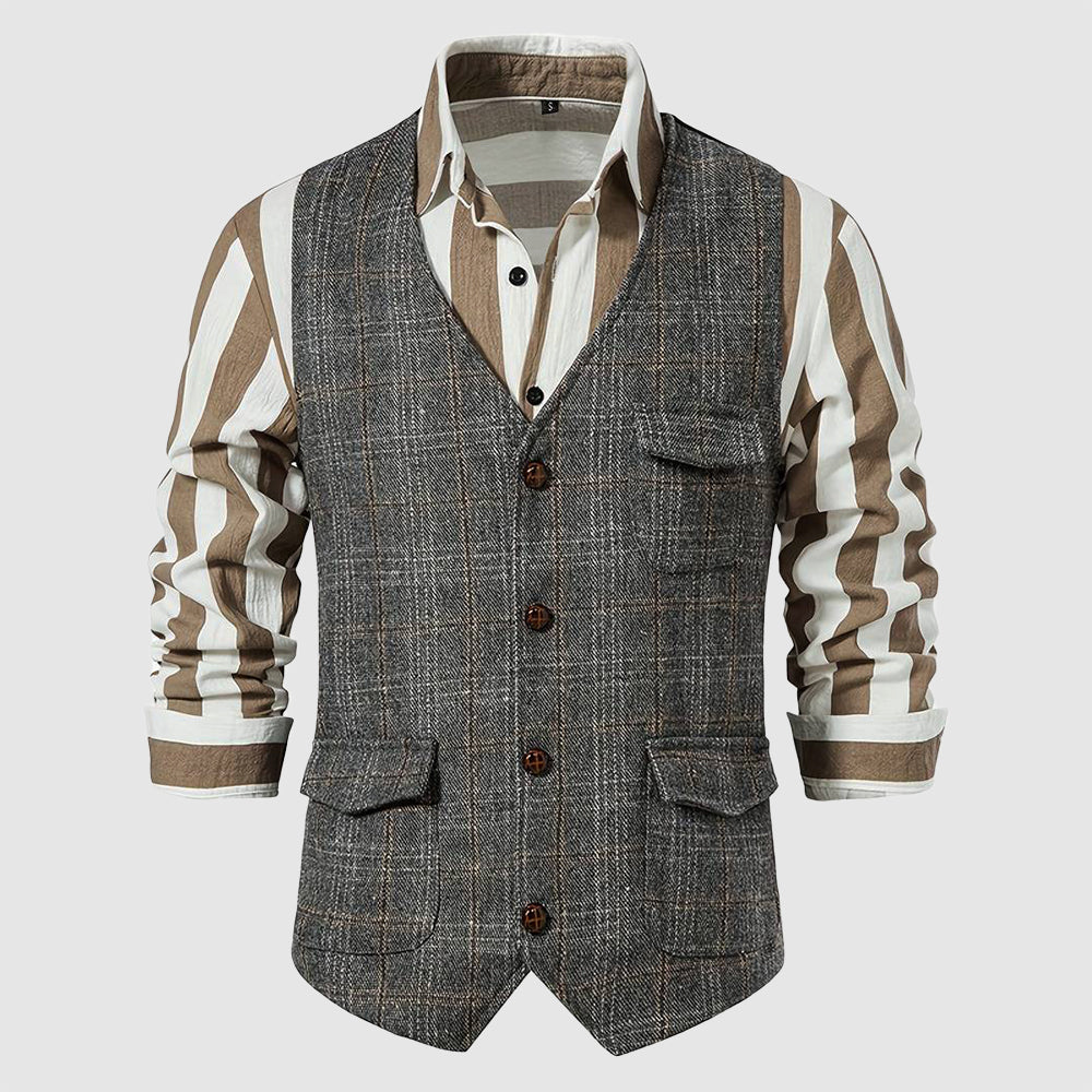 Vintage vest for menn