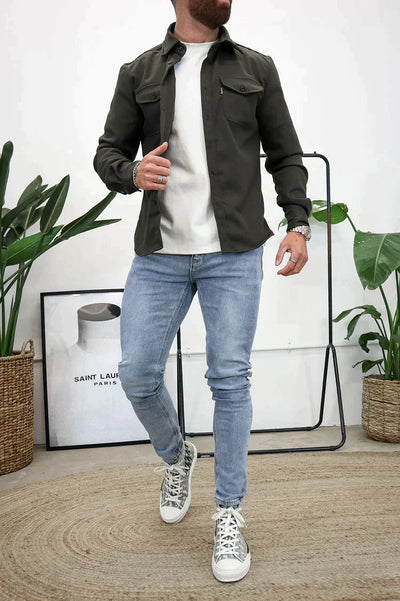 DRACO™ | Stilig skjortejakke med knapper