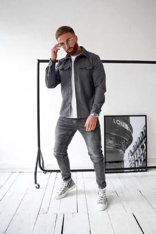 DRACO™ | Stilig skjortejakke med knapper