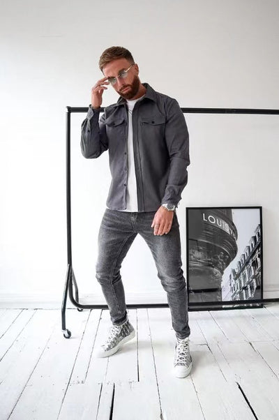 DRACO™ | Stilig skjortejakke med knapper